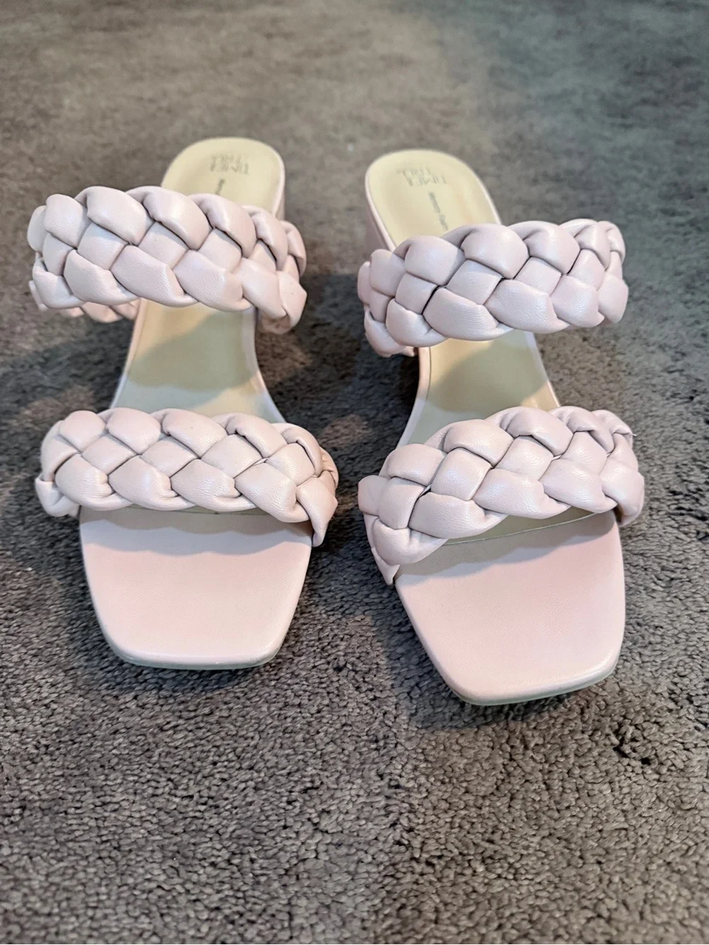 wild fable Light Pink Mary Jane Dress Shoes with Buckle Strap